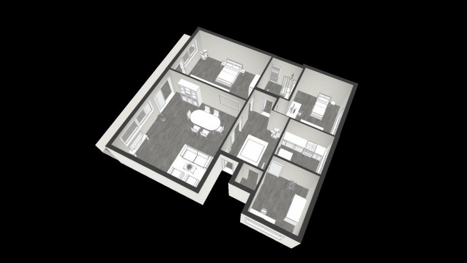Grundriss Etagenwohnung Kreuzau