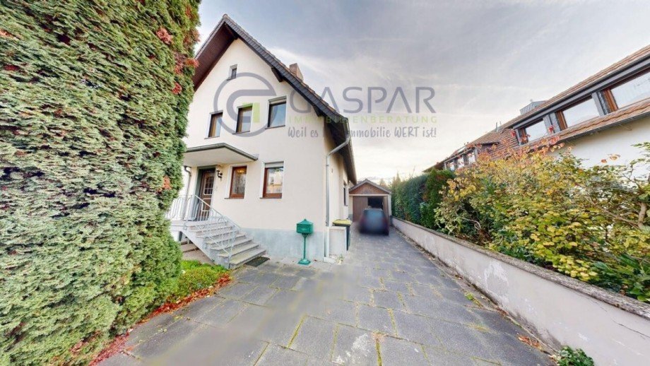 Frontaufnahme mit Garage Zweifamilienhaus Swisttal / Morenhoven