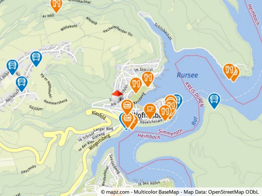 Lage Wohngrundst�ck Simmerath / Woffelsbach