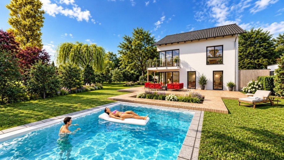 Garten Zweifamilienhaus N�rvenich