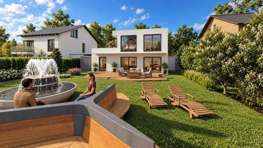 Garten Zweifamilienhaus N�rvenich