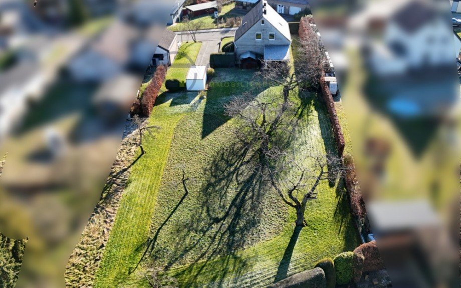 Drohnenaufnahmen Garten 2 Einfamilienhaus Nideggen / Schmidt