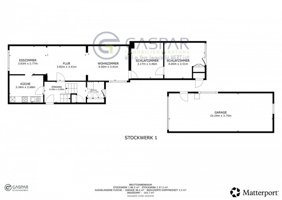 Grundriss EG Einfamilienhaus Kreuzau