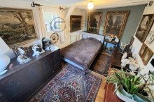 Schlafzimmer In diesem urigen H�uschen in H�rtgenwald werden Sie sich definitv wohlf�hlen